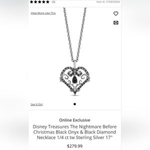 Nightmare Before Christmas Necklace